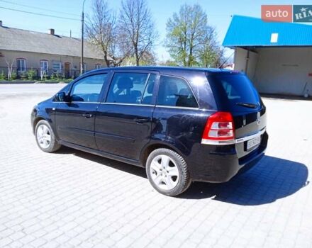 Чорний Опель Зафіра, об'ємом двигуна 1.7 л та пробігом 220 тис. км за 7750 $, фото 15 на Automoto.ua