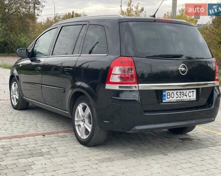 Черный Опель Зафира, объемом двигателя 1.7 л и пробегом 278 тыс. км за 7300 $, фото 12 на Automoto.ua