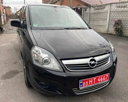 Черный Опель Зафира, объемом двигателя 1.8 л и пробегом 239 тыс. км за 7350 $, фото 7 на Automoto.ua
