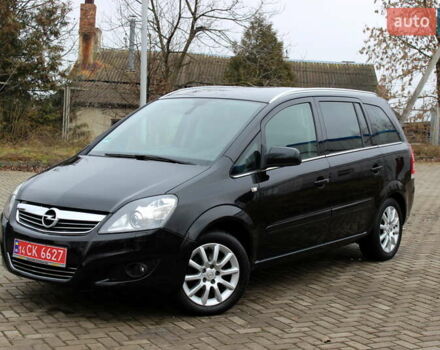 Черный Опель Зафира, объемом двигателя 1.8 л и пробегом 220 тыс. км за 6999 $, фото 8 на Automoto.ua