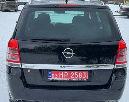 Черный Опель Зафира, объемом двигателя 1.8 л и пробегом 192 тыс. км за 7390 $, фото 11 на Automoto.ua