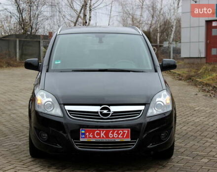 Черный Опель Зафира, объемом двигателя 1.8 л и пробегом 220 тыс. км за 7499 $, фото 13 на Automoto.ua