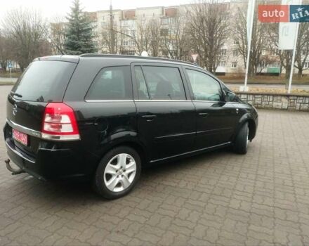 Черный Опель Зафира, объемом двигателя 1.7 л и пробегом 244 тыс. км за 7650 $, фото 14 на Automoto.ua