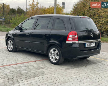 Черный Опель Зафира, объемом двигателя 1.7 л и пробегом 278 тыс. км за 7300 $, фото 13 на Automoto.ua