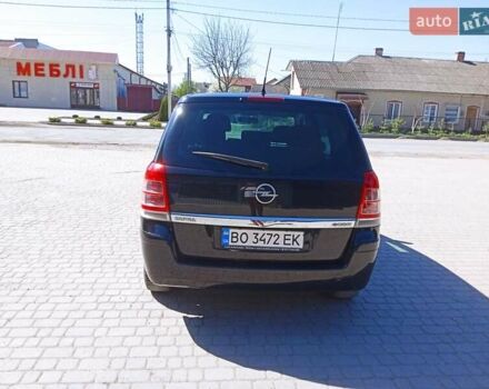 Чорний Опель Зафіра, об'ємом двигуна 1.7 л та пробігом 220 тис. км за 7750 $, фото 14 на Automoto.ua