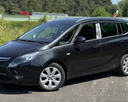 Черный Опель Зафира, объемом двигателя 1.6 л и пробегом 200 тыс. км за 9000 $, фото 1 на Automoto.ua