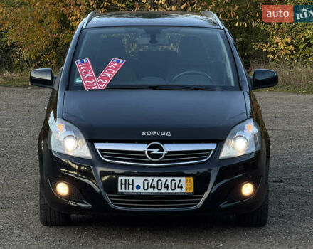 Черный Опель Зафира, объемом двигателя 1.7 л и пробегом 189 тыс. км за 8350 $, фото 23 на Automoto.ua