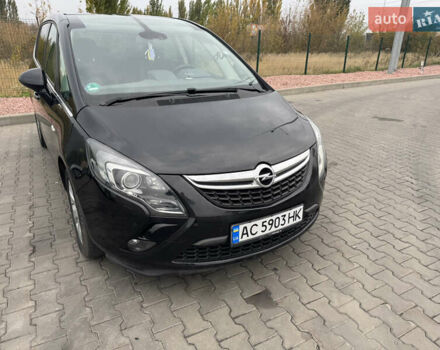 Опель Зафира 2012 в Луцке на Automoto.ua Черный Опель Зафира, объемом двигателя 1.96 л и пробегом 283 тыс. км за 11500 $, фото 9 на Automoto.ua