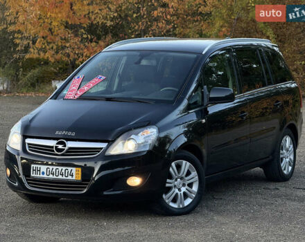 Черный Опель Зафира, объемом двигателя 1.7 л и пробегом 189 тыс. км за 8350 $, фото 10 на Automoto.ua