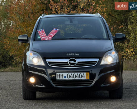Черный Опель Зафира, объемом двигателя 1.7 л и пробегом 189 тыс. км за 8350 $, фото 24 на Automoto.ua