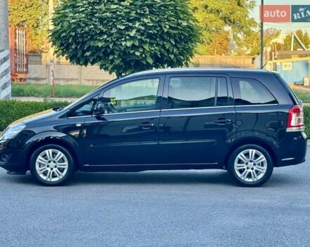 Чорний Опель Зафіра, об'ємом двигуна 1.7 л та пробігом 209 тис. км за 7950 $, фото 14 на Automoto.ua