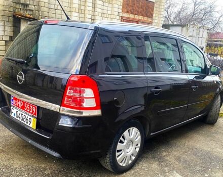 Черный Опель Зафира, объемом двигателя 1.7 л и пробегом 212 тыс. км за 7800 $, фото 6 на Automoto.ua