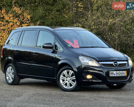 Черный Опель Зафира, объемом двигателя 1.7 л и пробегом 189 тыс. км за 8350 $, фото 9 на Automoto.ua