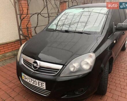 Черный Опель Зафира, объемом двигателя 1.8 л и пробегом 175 тыс. км за 7500 $, фото 6 на Automoto.ua