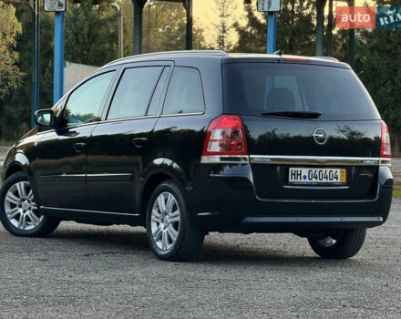 Черный Опель Зафира, объемом двигателя 1.7 л и пробегом 189 тыс. км за 8350 $, фото 6 на Automoto.ua