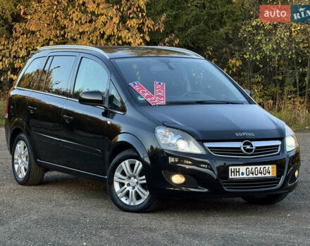 Черный Опель Зафира, объемом двигателя 1.7 л и пробегом 189 тыс. км за 8350 $, фото 1 на Automoto.ua