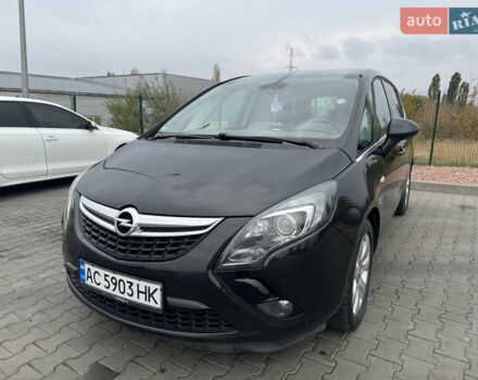Опель Зафира 2012 в Луцке на Automoto.ua Черный Опель Зафира, объемом двигателя 1.96 л и пробегом 283 тыс. км за 11500 $, фото 7 на Automoto.ua