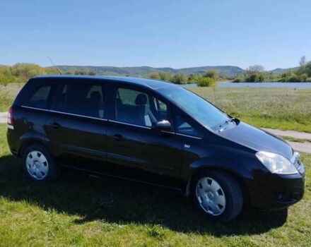 Черный Опель Зафира, объемом двигателя 1.6 л и пробегом 220 тыс. км за 6500 $, фото 6 на Automoto.ua