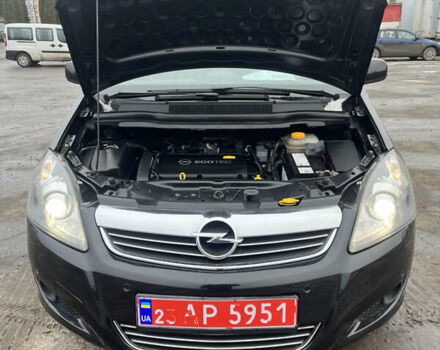 Черный Опель Зафира, объемом двигателя 1.8 л и пробегом 211 тыс. км за 8000 $, фото 35 на Automoto.ua