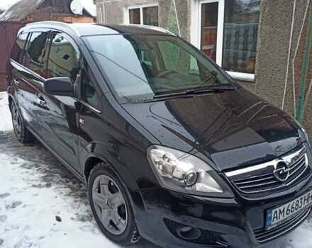 Чорний Опель Зафіра, об'ємом двигуна 1.69 л та пробігом 260 тис. км за 8000 $, фото 20 на Automoto.ua