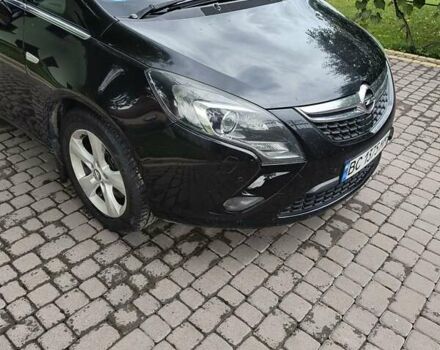 Черный Опель Зафира, объемом двигателя 1.96 л и пробегом 242 тыс. км за 9500 $, фото 44 на Automoto.ua