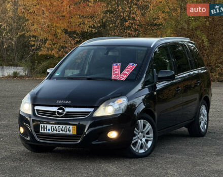 Черный Опель Зафира, объемом двигателя 1.7 л и пробегом 189 тыс. км за 8350 $, фото 134 на Automoto.ua