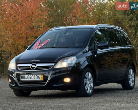 Черный Опель Зафира, объемом двигателя 1.7 л и пробегом 189 тыс. км за 8350 $, фото 25 на Automoto.ua