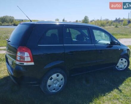 Черный Опель Зафира, объемом двигателя 1.6 л и пробегом 219 тыс. км за 7000 $, фото 8 на Automoto.ua