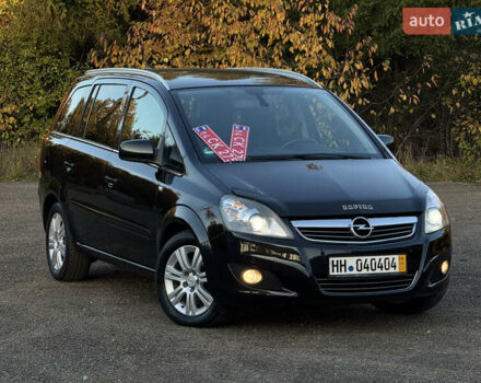 Черный Опель Зафира, объемом двигателя 1.7 л и пробегом 189 тыс. км за 8350 $, фото 8 на Automoto.ua