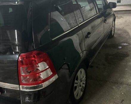 Черный Опель Зафира, объемом двигателя 1.8 л и пробегом 214 тыс. км за 7600 $, фото 4 на Automoto.ua