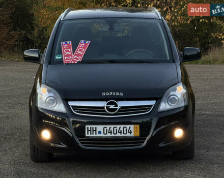 Черный Опель Зафира, объемом двигателя 1.7 л и пробегом 189 тыс. км за 8350 $, фото 123 на Automoto.ua