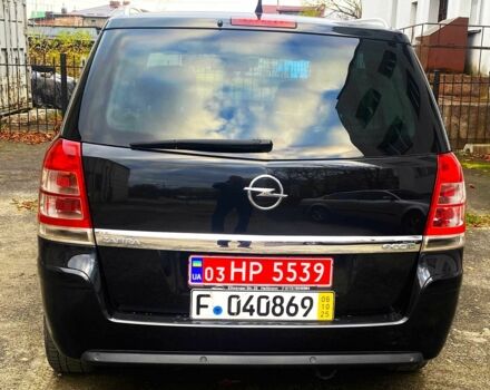 Черный Опель Зафира, объемом двигателя 1.7 л и пробегом 212 тыс. км за 7800 $, фото 5 на Automoto.ua
