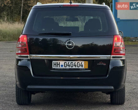 Черный Опель Зафира, объемом двигателя 1.7 л и пробегом 189 тыс. км за 8350 $, фото 122 на Automoto.ua