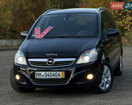 Черный Опель Зафира, объемом двигателя 1.7 л и пробегом 189 тыс. км за 8350 $, фото 19 на Automoto.ua