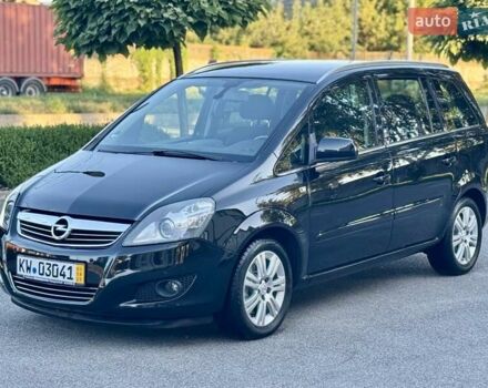 Чорний Опель Зафіра, об'ємом двигуна 1.7 л та пробігом 209 тис. км за 7950 $, фото 13 на Automoto.ua
