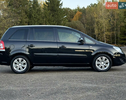 Черный Опель Зафира, объемом двигателя 1.7 л и пробегом 189 тыс. км за 8350 $, фото 38 на Automoto.ua