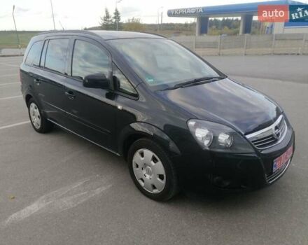 Черный Опель Зафира, объемом двигателя 1.8 л и пробегом 218 тыс. км за 6900 $, фото 7 на Automoto.ua