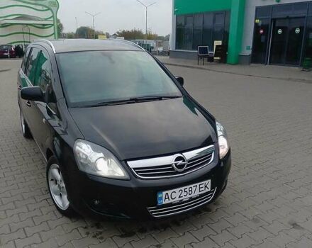 Опель Зафира 2013 в Нововолынск на Automoto.ua Черный Опель Зафира, объемом двигателя 1.7 л и пробегом 216 тыс. км за 9300 $, фото 1 на Automoto.ua