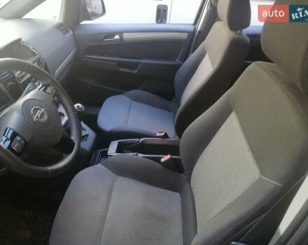 Черный Опель Зафира, объемом двигателя 1.8 л и пробегом 218 тыс. км за 6900 $, фото 9 на Automoto.ua