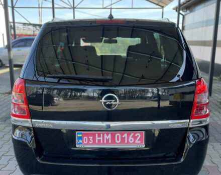 Черный Опель Зафира, объемом двигателя 1.7 л и пробегом 227 тыс. км за 8900 $, фото 8 на Automoto.ua