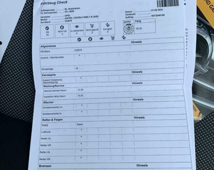 Черный Опель Зафира, объемом двигателя 1.7 л и пробегом 269 тыс. км за 7950 $, фото 57 на Automoto.ua