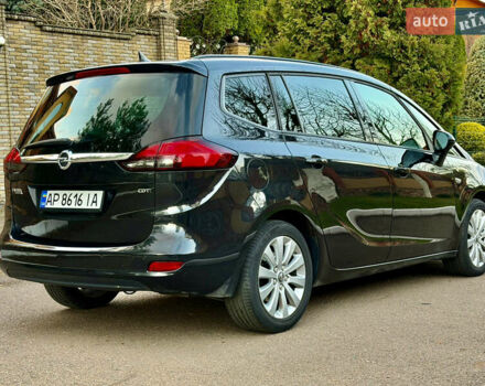 Черный Опель Зафира, объемом двигателя 1.6 л и пробегом 215 тыс. км за 9399 $, фото 8 на Automoto.ua