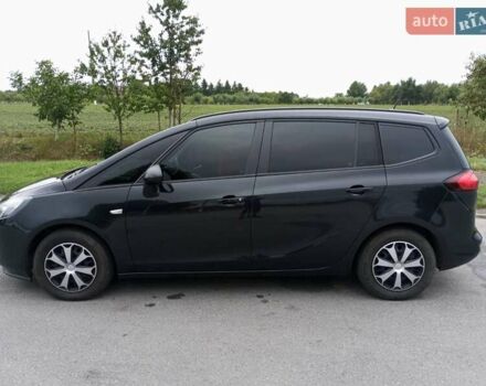Черный Опель Зафира, объемом двигателя 2 л и пробегом 185 тыс. км за 11500 $, фото 3 на Automoto.ua