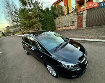 Черный Опель Зафира, объемом двигателя 1.6 л и пробегом 215 тыс. км за 9399 $, фото 11 на Automoto.ua