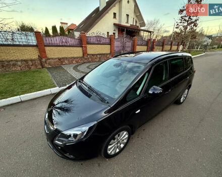 Черный Опель Зафира, объемом двигателя 1.6 л и пробегом 215 тыс. км за 9399 $, фото 9 на Automoto.ua