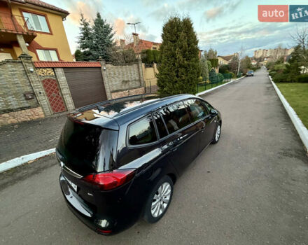 Черный Опель Зафира, объемом двигателя 1.6 л и пробегом 215 тыс. км за 9399 $, фото 10 на Automoto.ua