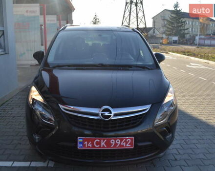 Черный Опель Зафира, объемом двигателя 1.96 л и пробегом 165 тыс. км за 13200 $, фото 3 на Automoto.ua