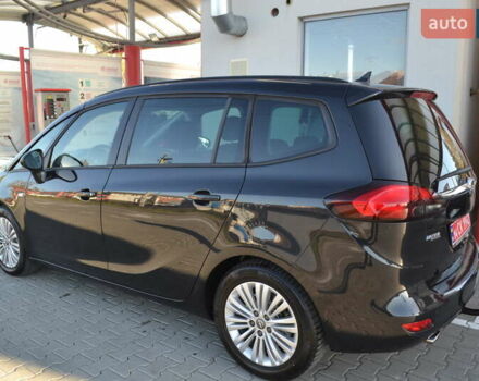 Черный Опель Зафира, объемом двигателя 1.96 л и пробегом 165 тыс. км за 13200 $, фото 9 на Automoto.ua