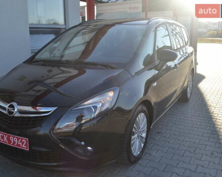 Черный Опель Зафира, объемом двигателя 1.96 л и пробегом 165 тыс. км за 13200 $, фото 16 на Automoto.ua