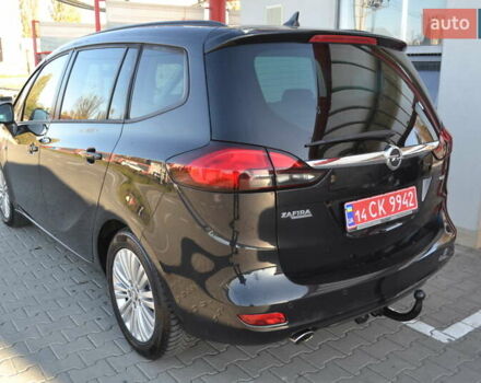 Черный Опель Зафира, объемом двигателя 1.96 л и пробегом 165 тыс. км за 13200 $, фото 8 на Automoto.ua